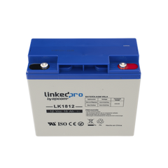 Batería 12 V / 18 Ah / UL / Tecnología AGM / Vida útil promedio de 5 años / Para uso en equipo electrónico, Alarmas de Intrusión / Incendio/ Control de acceso / Video Vigilancia / Terminales T1