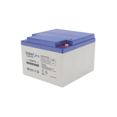 Batería 12 V / 26 Ah / UL / Tecnología AGM / Vida útil promedio de 5 años /Para uso en equipo electrónico, Alarmas de Intrusión / Incendio/ Control de acceso / Video Vigilancia / Terminales M5