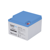 Batería 12 V / 26 Ah / UL / Tecnología AGM / Vida útil promedio de 5 años /Para uso en equipo electrónico, Alarmas de Intrusión / Incendio/ Control de acceso / Video Vigilancia / Terminales M5