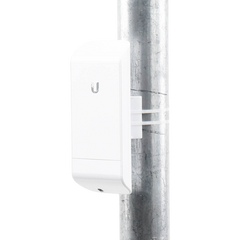 NanoStation airMAX locoM5 CPE, hasta 150 Mbps, frecuencia 5 GHz (5170-5875 MHz) con antena integrada de 13 dBi
