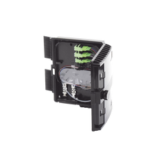 Cierre de Empalme para 24 Fusiones de Fibra Óptica, Interior/Exterior, con 8 Acopladores SC/APC y Splitter 1x8 SC/APC Incluido, IP65