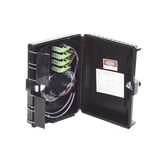 Cierre de Empalme para 24 fusiones de fibra óptica, Interior/Exterior, con 16 acopladores SC/APC y splitter 1x16 SC/APC Incluido, IP65