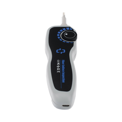 Microscopio para inspección de conectores de fibra óptica