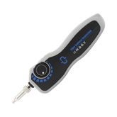 Microscopio para inspección de conectores de fibra óptica