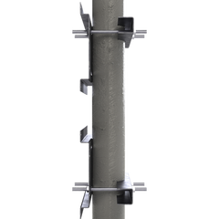 Herraje para Fijación a Pared, Torre o Poste compatible con LP-FORTE-16UR3 y LP-FORTE-24U-R3