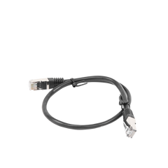 Cable de parcheo FTP Cat5e - 0.5 m - negro