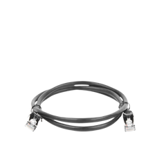Cable de parcheo FTP Cat5e - 1 m - negro