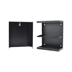 Gabinete con Punto de Consolidación de 24 Puertos, Compatible con conectores Keystone, Instalación en Pared o techo falso, Se envía el Gabinete Armado.