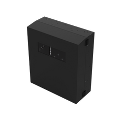 Gabinete de Pared con Rack Horizontal de 6 UR, con Ventanilla de Inspección, Se envía el Gabinete Armado.