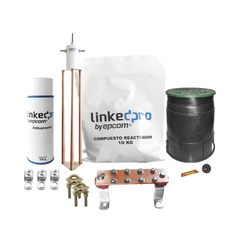 Kit de puesta a tierra LinkedPro, para protección de hasta 30 Amp.
