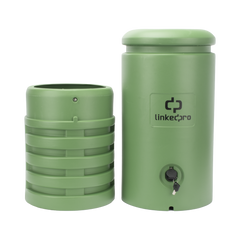 Pedestal para Cajas de Empalme de Fibra Óptica Cilíndrico Color Verde con Bracket Estándar (No Incluye Caja de Empalme)