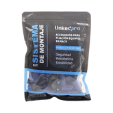 Kit de Montaje Rápido para Equipos en Rack / No más Tuercas Enjauladas / Soporta hasta 50 kg (50 Piezas)