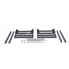 Rack Abierto de 4 Postes Instalación Pared o Piso de 14 Unidades, Ideal para Equipo de Audio!