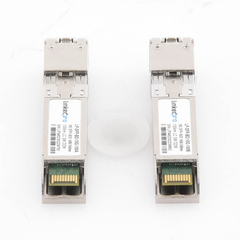 Transceptores Ópticos Bidireccionales SFP+ (Mini-Gbic) / Monomodo 1490 & 1550 nm / 10 Gbps / 10GBASE-BX / Conector LC/UPC Simplex / DDM / Hasta 100 km / 2 Piezas