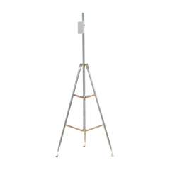 Kit de Montaje de Tripie con Mástil de 3 metros Ideal para instalar Antenas, Radios, Cámaras, etc...