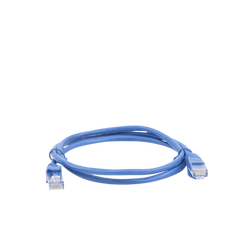 Cable de parcheo UTP Cat5e - 1 m - azul