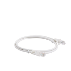 Cable de Parcheo UTP Cat5e - 1 Metro (3.28 Pies) - Blanco