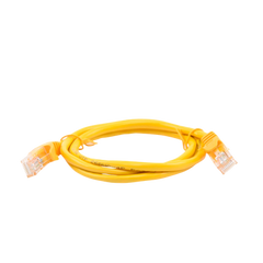 Cable de parcheo UTP Cat5e - 1 m - amarillo