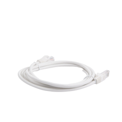 Cable de Parcheo UTP Cat5e - 2 Metros (6.56 Pies) - Blanco