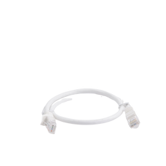 Cable de Parcheo UTP Cat6 - 0.5 Metros (1.64 Pies) - Blanco