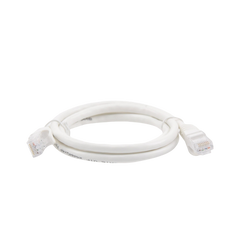 Cable de parcheo UTP Cat6 - 1 m - blanco