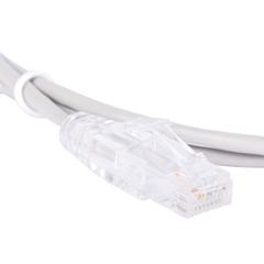 Cable de Parcheo Slim UTP Cat6 - 1.5 m Gris Diámetro Reducido (28 AWG)