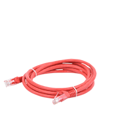 Cable de Parcheo UTP Cat6 - 2 Metros (6.56 Pies) - Rojo