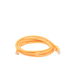 Cable de parcheo UTP Cat6 - 2 m - amarillo