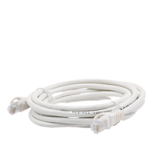 Cable de parcheo UTP Cat6 - 3.0 m - blanco