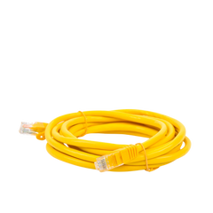 Cable de parcheo UTP Cat6 - 3.0m. - Amarillo