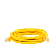 Cable de Parcheo UTP Cat6 - 3.0 Metros (9.84 Pies) - Amarillo