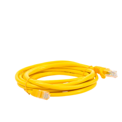 Cable de parcheo UTP Cat6 - 3.0m. - Amarillo
