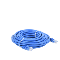 Cable de parcheo UTP Cat6 - 7 m - azul