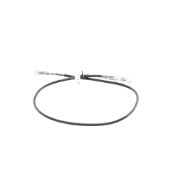 Cable de Parcheo Slim UTP Cat6A - 0.5 Metros (1.64 Pies) Negro, Diámetro Reducido (28 AWG)