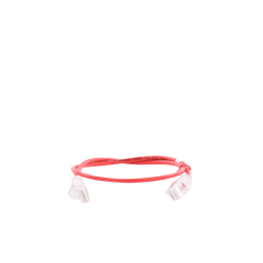 Cable de Parcheo Slim UTP Cat6A - 0.5 Metros (1.64 Pies) Rojo, Diámetro Reducido (28 AWG)