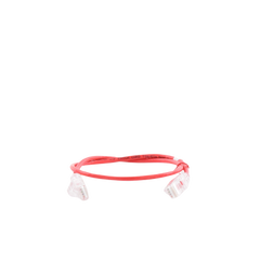Cable de Parcheo Slim UTP Cat6A - 0.5 m Rojo, Diámetro Reducido (28 AWG)