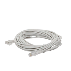 Cable de Parcheo Slim UTP Cat6A - 10 Metros (32.81 Pies) Blanco, Diámetro Reducido (28 AWG)