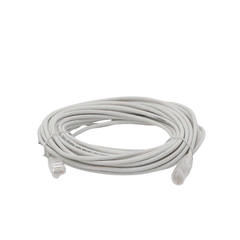 Cable de Parcheo Slim UTP Cat6A - 1 m Blanco, Diámetro Reducido (28 AWG)