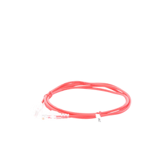 Cable de Parcheo Slim UTP Cat6A - 2 m Rojo, Diámetro Reducido (28 AWG)