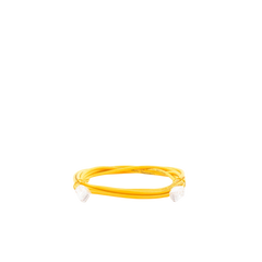 Cable de Parcheo Slim UTP Cat6A - 2 m Amarillo, Diámetro Reducido (28 AWG)