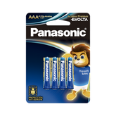 Batería Alcalina AAA 1.5V EVOLTA / No recargable / Paquete de 4 Baterías
