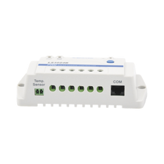 Controlador Solar PWM / 10A / 12/24V / RS-485 / Baterías Gel-AGM-Selladas / Parámetros Configurables