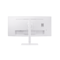 Monitor Curvo 34" Color Blanco / Aspecto 21:9 / Resolucion 3440 x 1440 / Frecuencia 100Hz / Entradas de Video HDMI / DisplayPort / Compatible VESA 100x100 / bocinas integradas