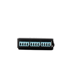 Placa Acopladora LightVerse, 6 Conectores Dúplex LC/UPC, Acepta hasta 12 Fibras Multimodo OM3 y OM4 (No Shuttered)