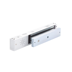 Chapa magnética 600Lb con Buzzer de alarma de puerta mantenida abierta / LED indicador de estado / Sensor de estado de placa/ Libre de Magnetismo Residual
