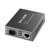 Convertidor Fibra Óptica WDM Monomodo / 1 puerto RJ45 10/100 Mbps / 1 puerto SC/UPC 100 Mbps / Hasta 20 Km / Para su Funcionamiento Requiere el Modelo MC111CS / Plug and Play