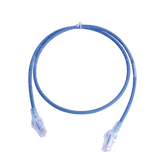 Patch Cord MC5 Modular Cat5e UTP, CM/LS0H, 7ft, Color Azul, Versión Bulk (Sin Empaque Individual)