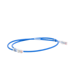 Patch Cord MC6 Modular Cat6 UTP, CM/LS0H, 3ft, Color Azul, Versión Bulk (Sin Empaque Individual)