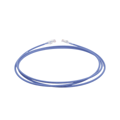 Patch Cord MC6 Modular Cat6 UTP, CM/LS0H, 2.13 Metros (7 Pies), Color Azul