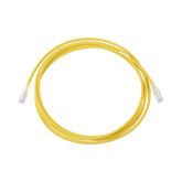 Patch Cord MC6 Modular Cat6 UTP, CM/LS0H, 3.05 Metros (10 Pies), Color Amarillo